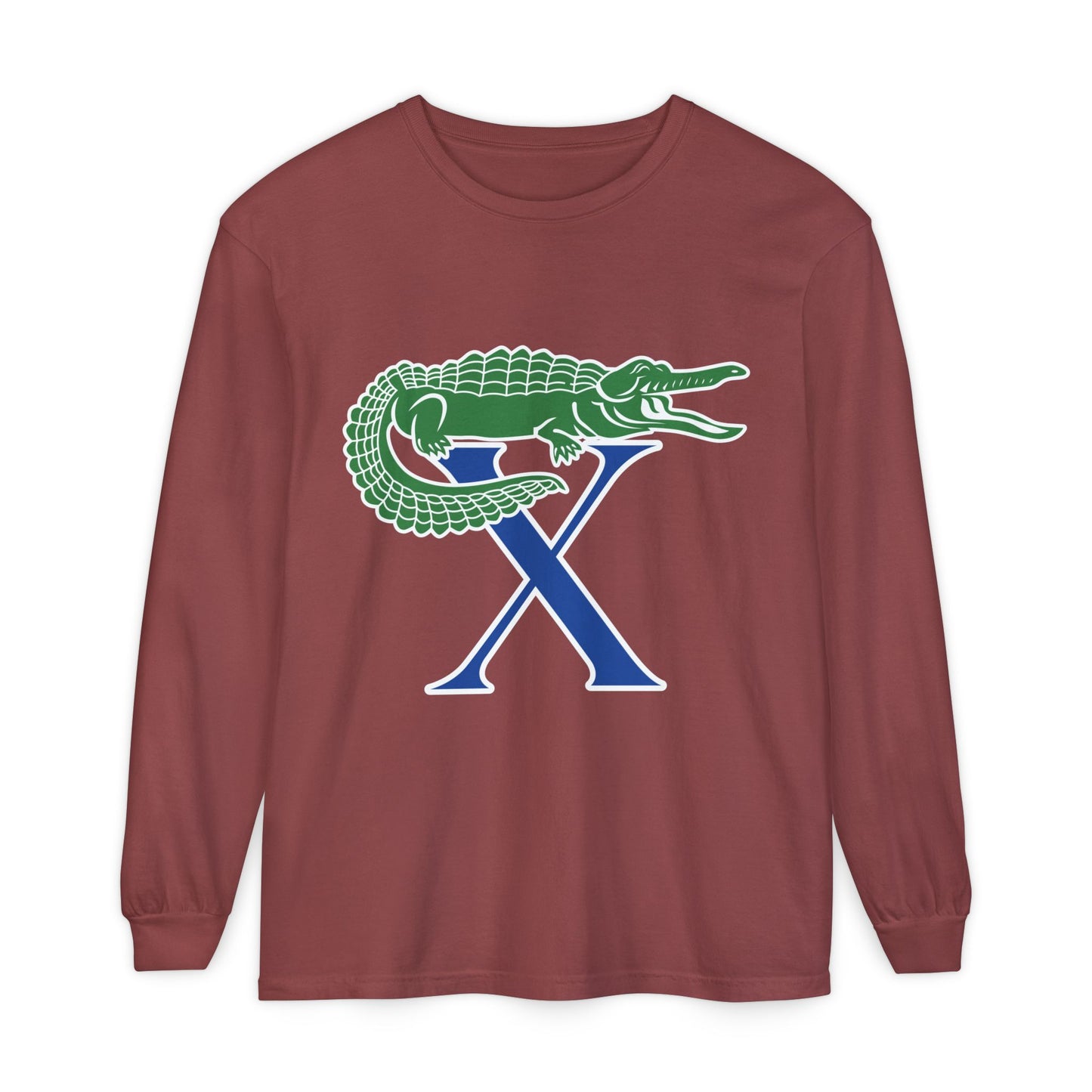 Garment-Dyed Long Sleeve Tee