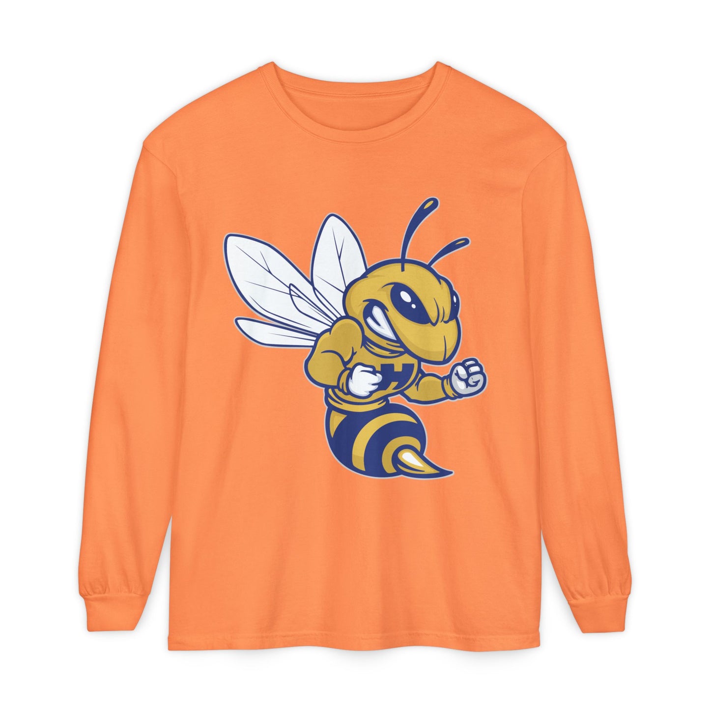 Garment-Dyed Long Sleeve Tee