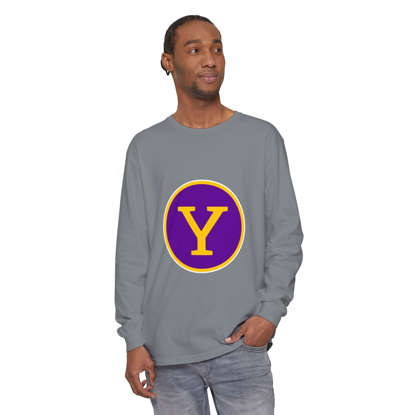 Garment-Dyed Long Sleeve Tee