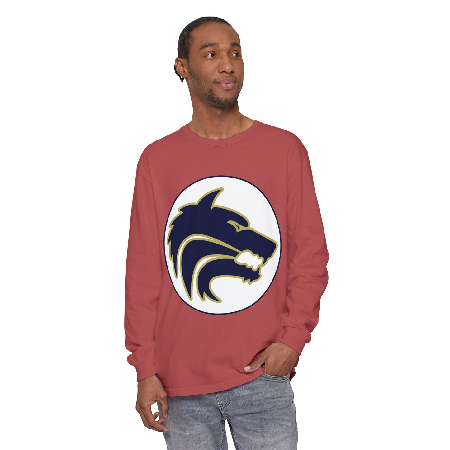 Garment-Dyed Long Sleeve Tee