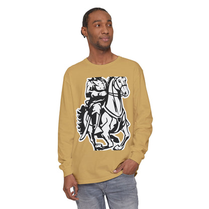 Garment-Dyed Long Sleeve Tee