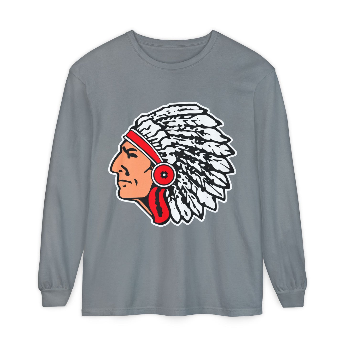 Garment-Dyed Long Sleeve Tee