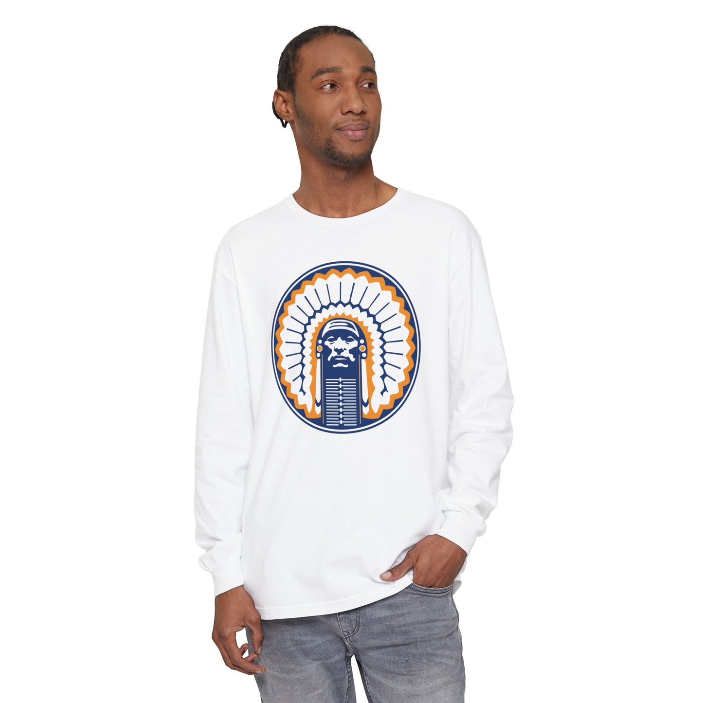 Garment-Dyed Long Sleeve Tee