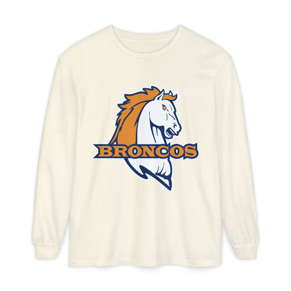Garment-Dyed Long Sleeve Tee