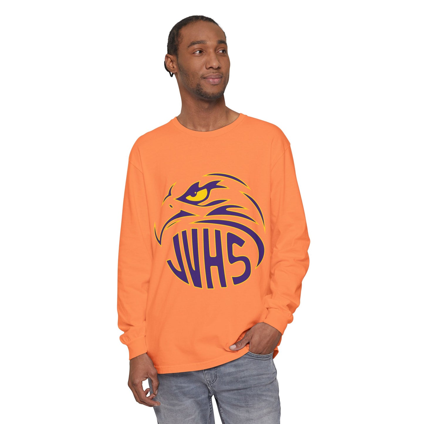 Garment-Dyed Long Sleeve Tee