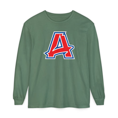 Garment-Dyed Long Sleeve Tee