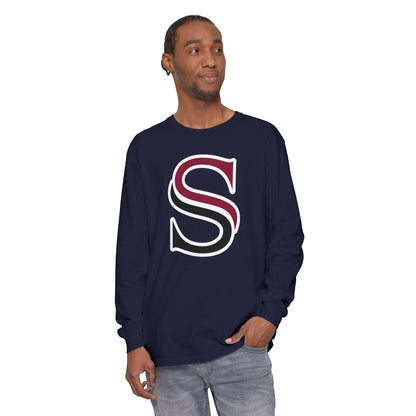 Garment-Dyed Long Sleeve Tee
