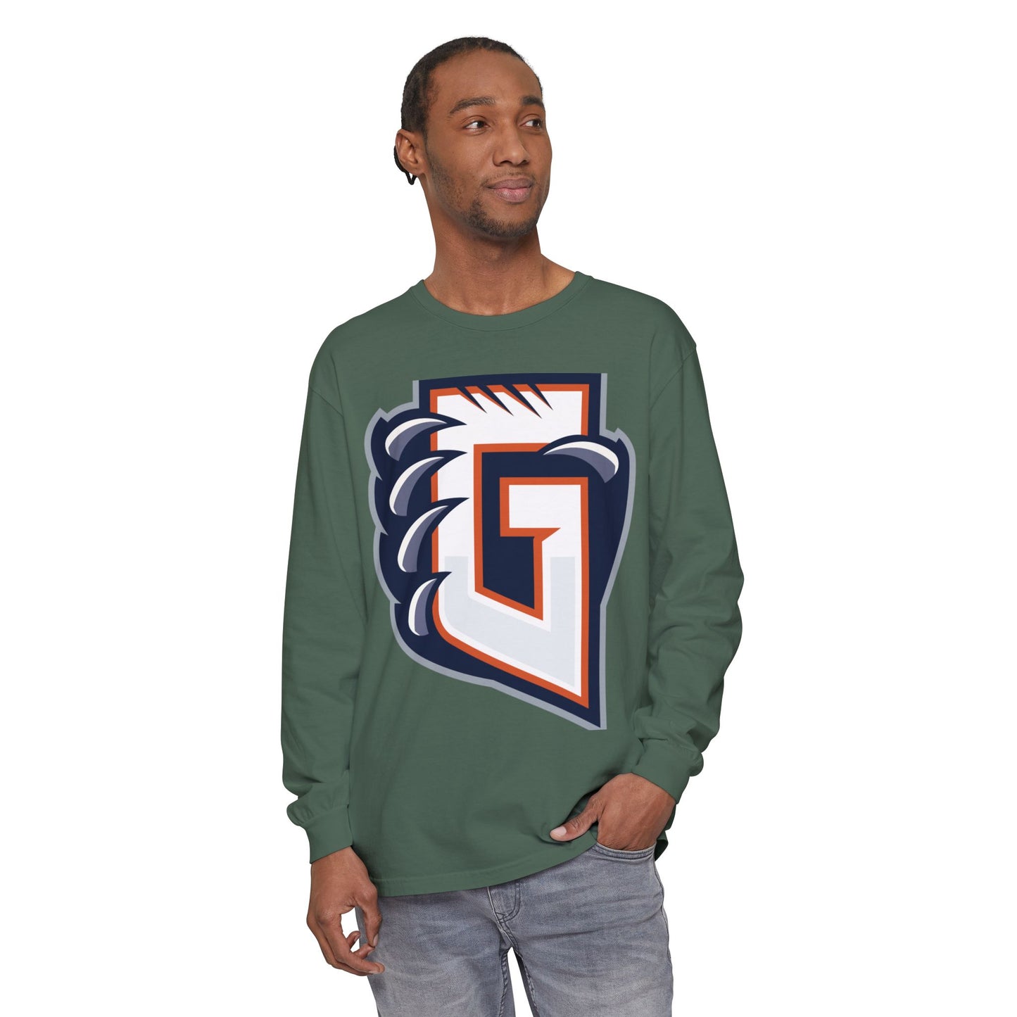 Garment-Dyed Long Sleeve Tee