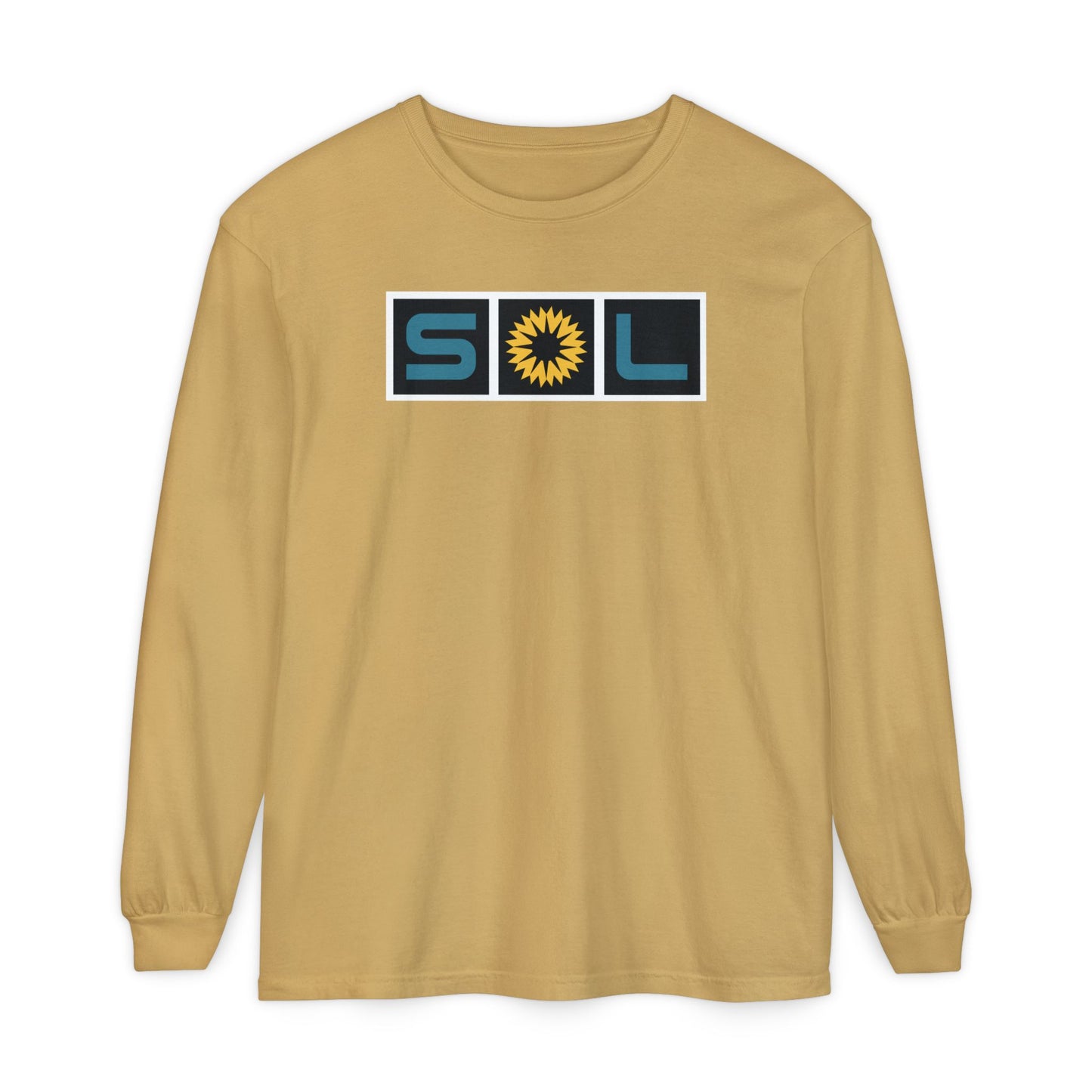 Garment-Dyed Long Sleeve Tee