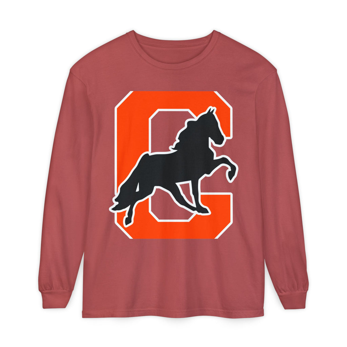 Garment-Dyed Long Sleeve Tee