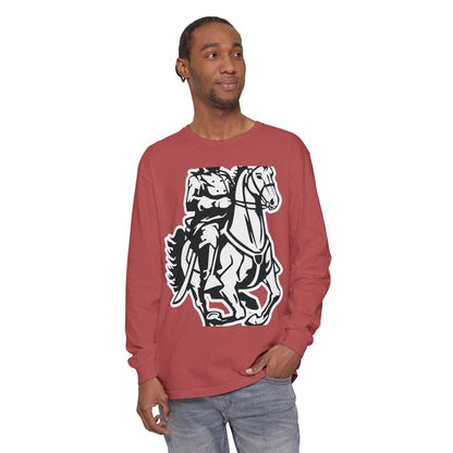 Garment-Dyed Long Sleeve Tee