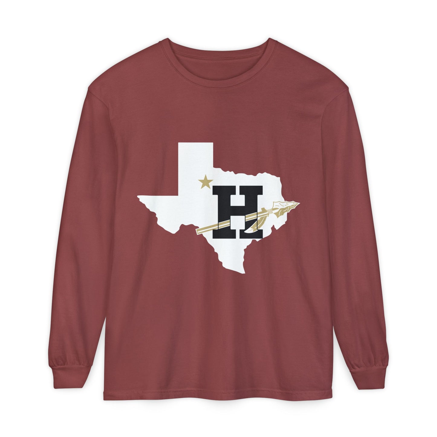 Garment-Dyed Long Sleeve Tee