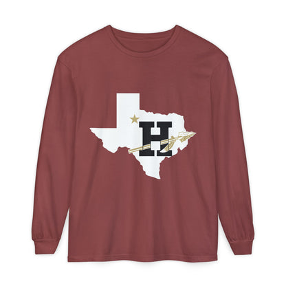 Garment-Dyed Long Sleeve Tee