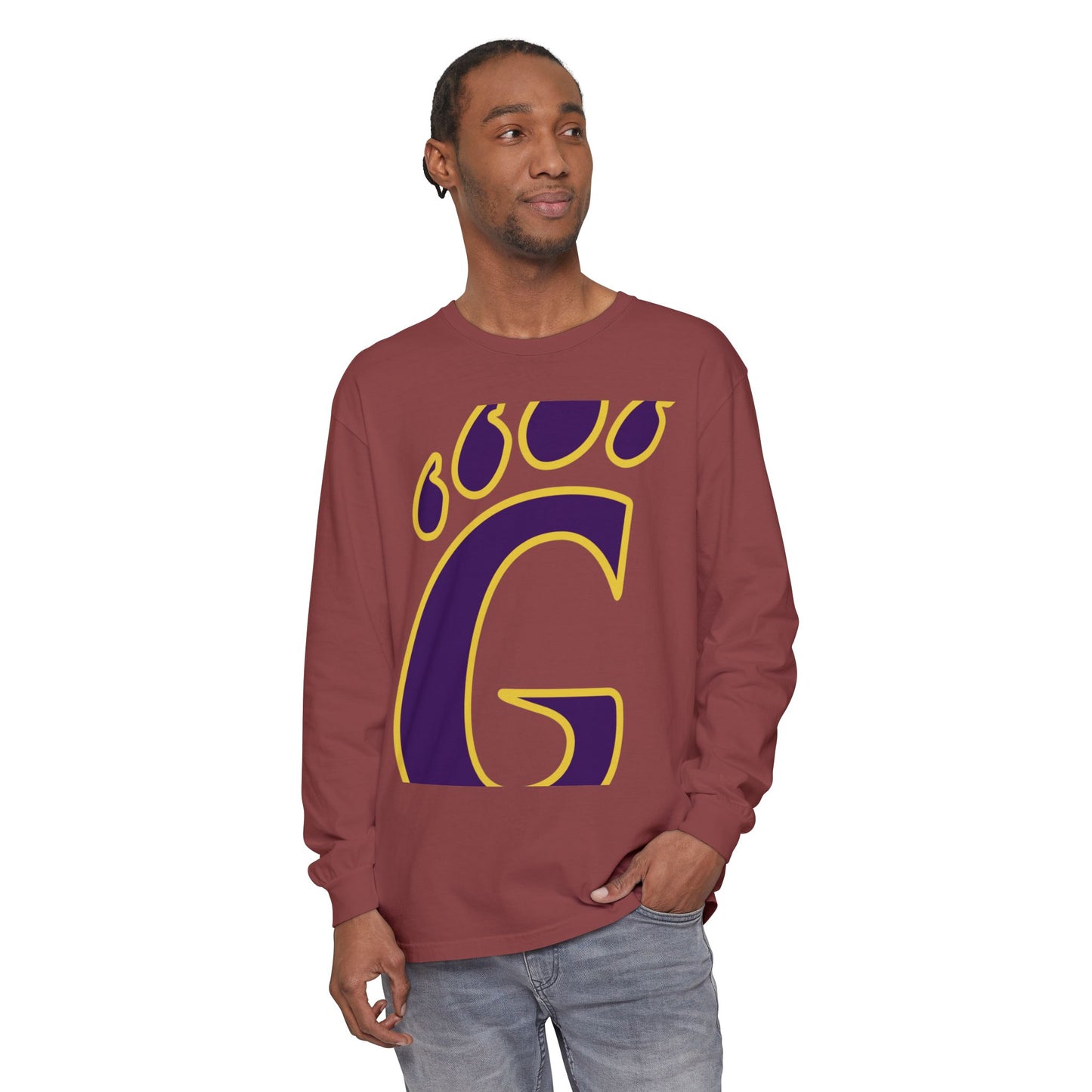 Garment-Dyed Long Sleeve Tee