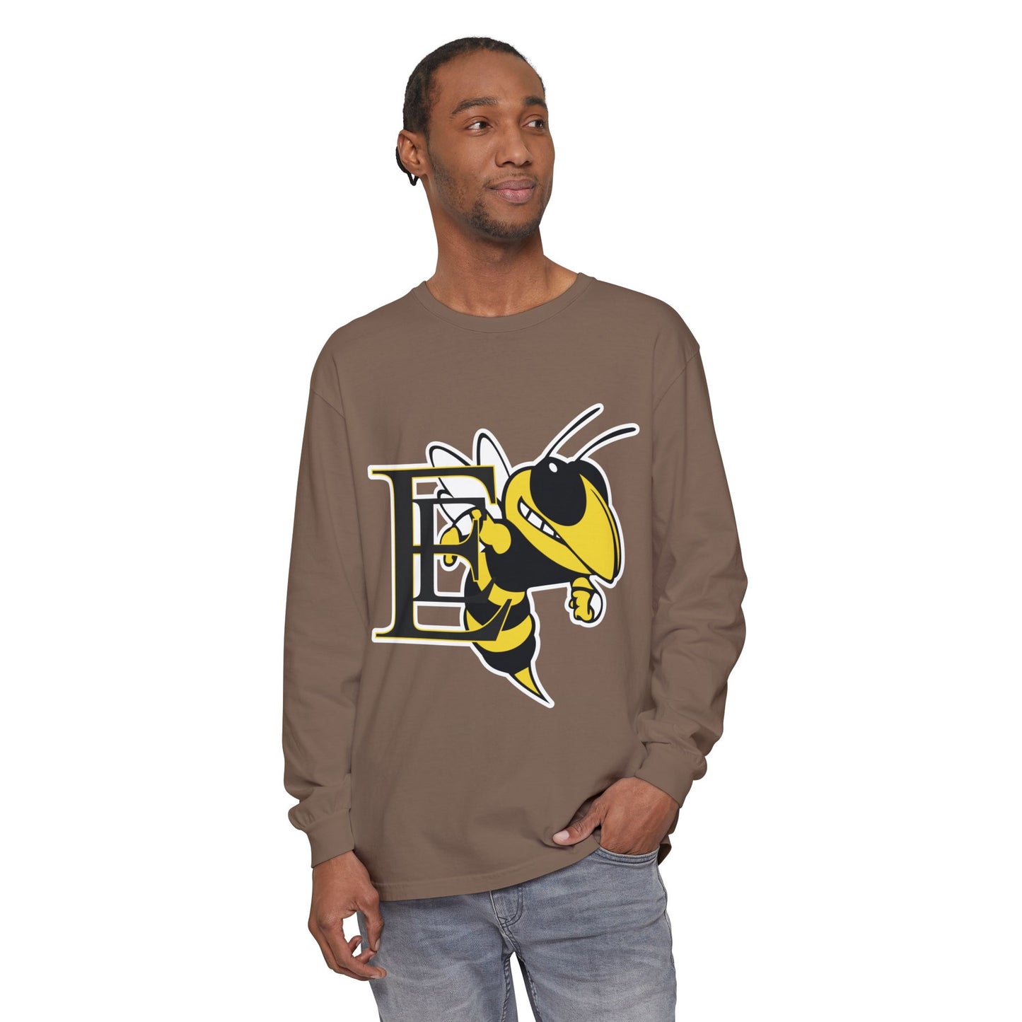 Garment-Dyed Long Sleeve Tee