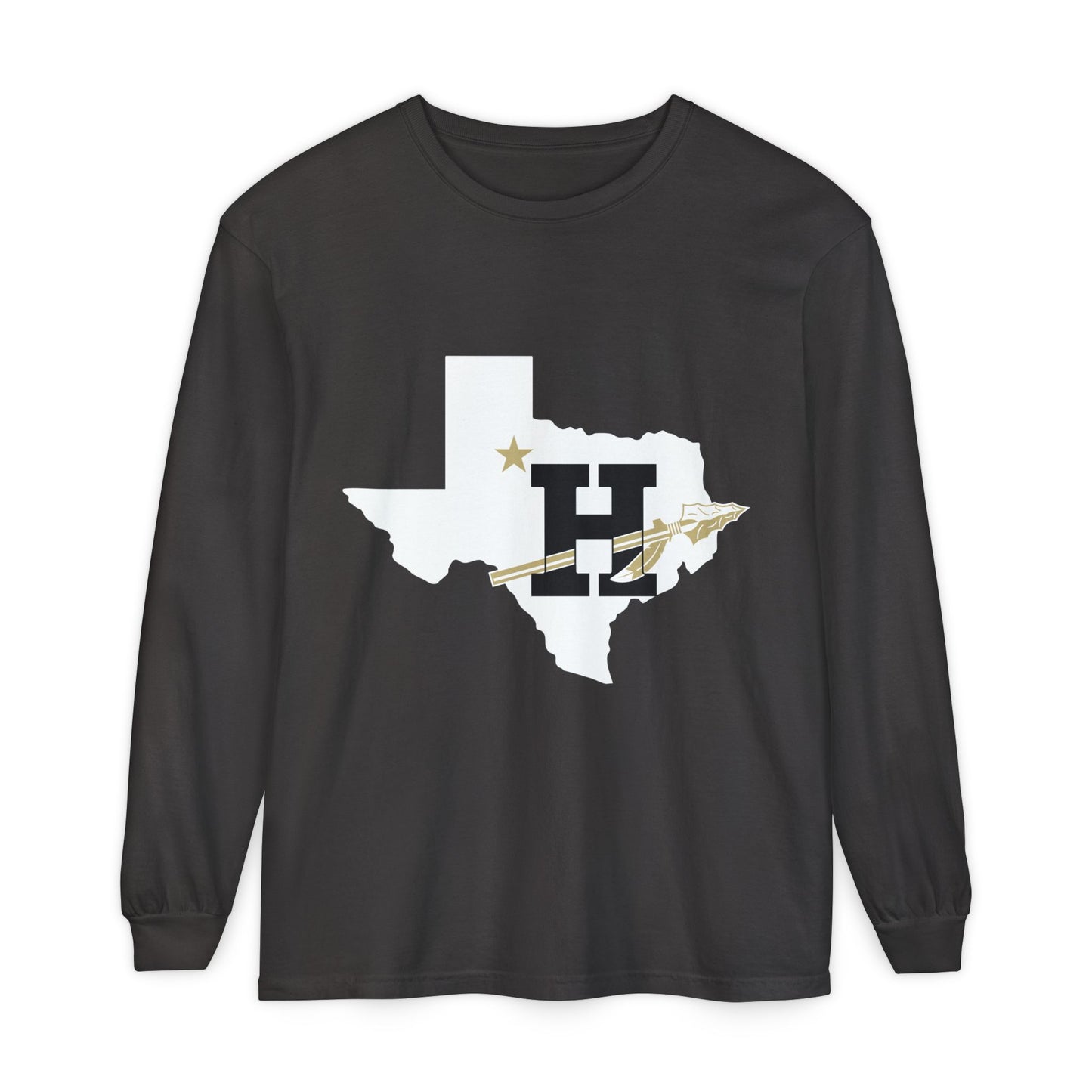 Garment-Dyed Long Sleeve Tee