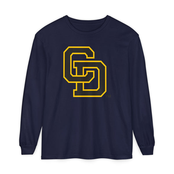 Garment-Dyed Long Sleeve Tee