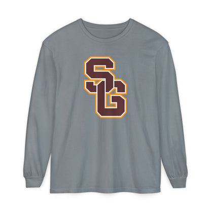 Garment-Dyed Long Sleeve Tee