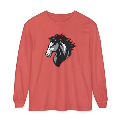 Garment-Dyed Long Sleeve Tee