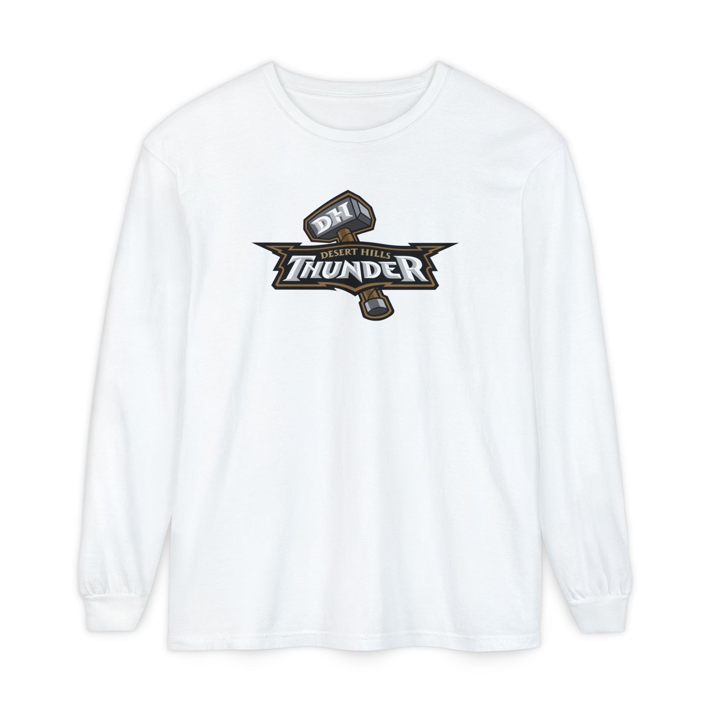 Garment-Dyed Long Sleeve Tee