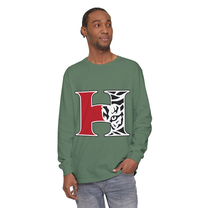Garment-Dyed Long Sleeve Tee