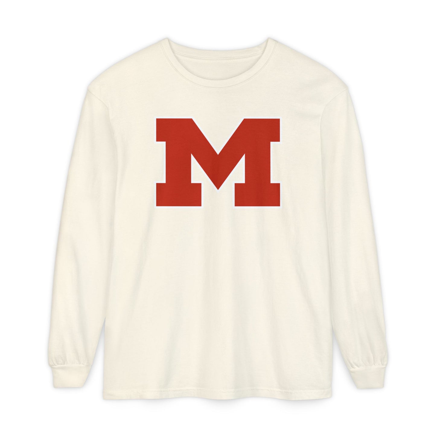Garment-Dyed Long Sleeve Tee