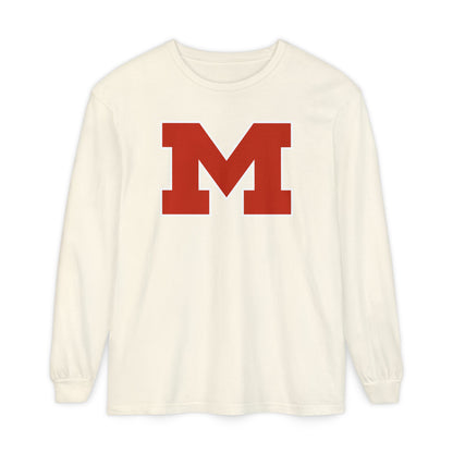 Garment-Dyed Long Sleeve Tee