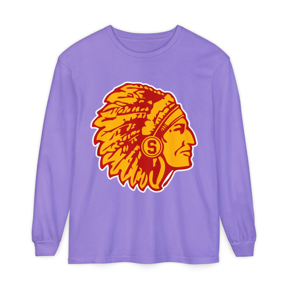 Garment-Dyed Long Sleeve Tee