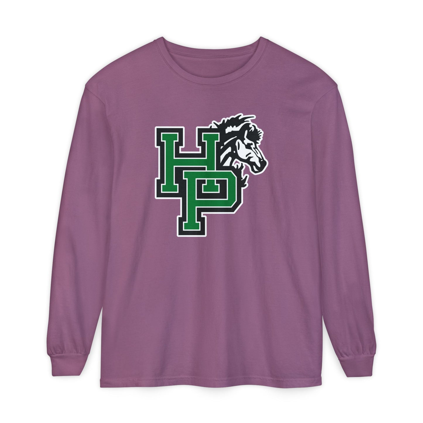 Garment-Dyed Long Sleeve Tee