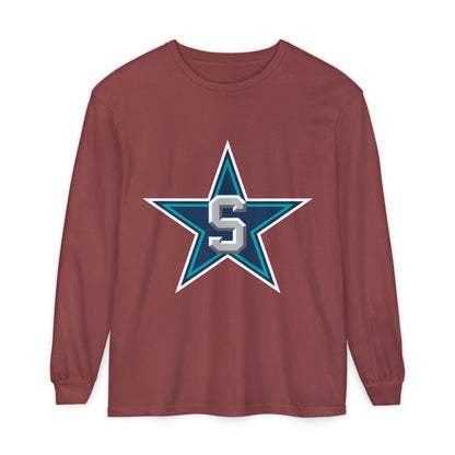 Garment-Dyed Long Sleeve Tee
