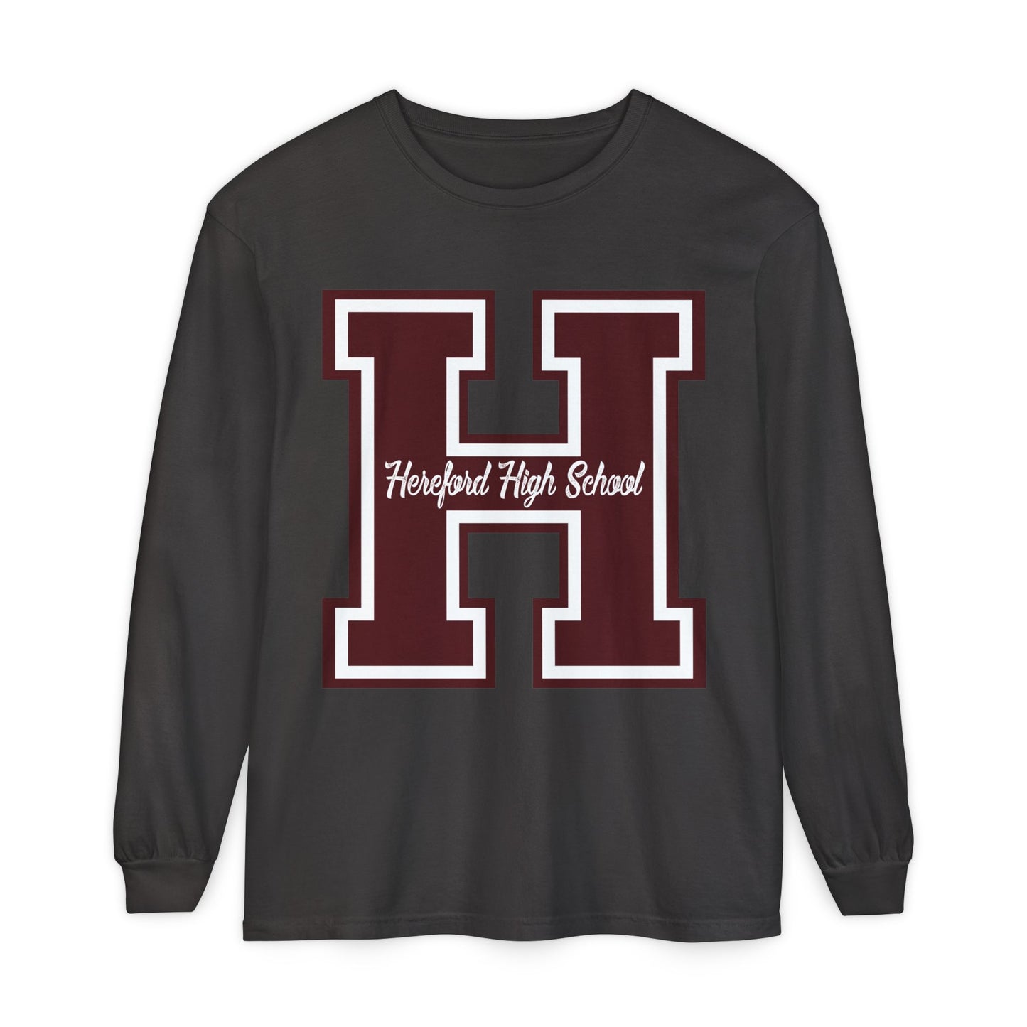 Garment-Dyed Long Sleeve Tee