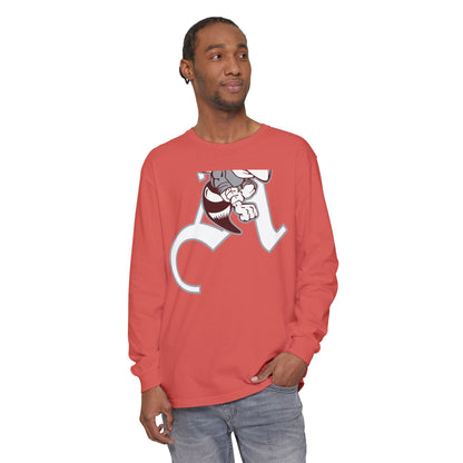 Garment-Dyed Long Sleeve Tee