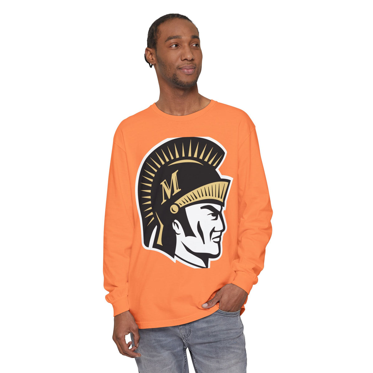 Garment-Dyed Long Sleeve Tee