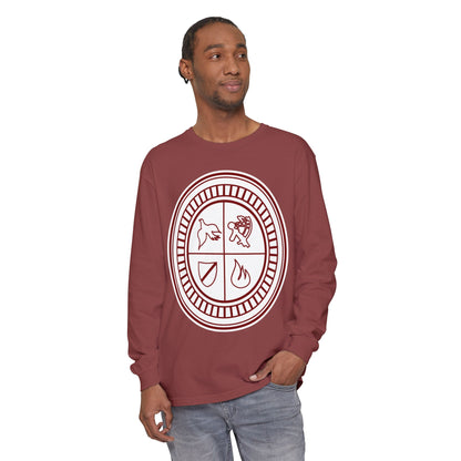 Garment-Dyed Long Sleeve Tee