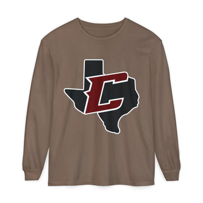 Garment-Dyed Long Sleeve Tee