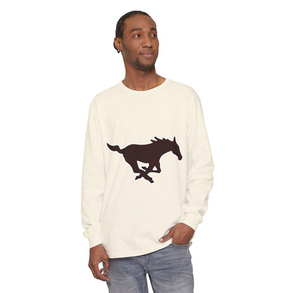 Garment-Dyed Long Sleeve Tee