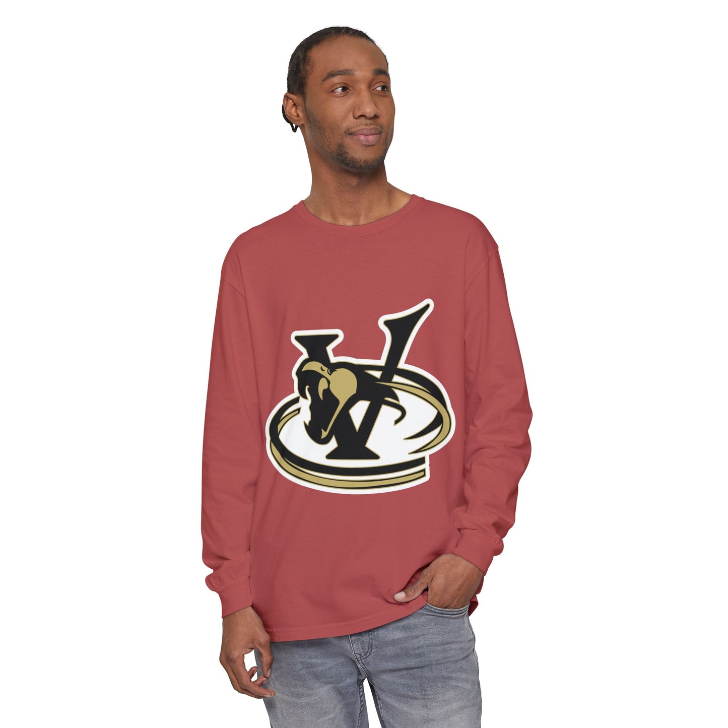 Garment-Dyed Long Sleeve Tee