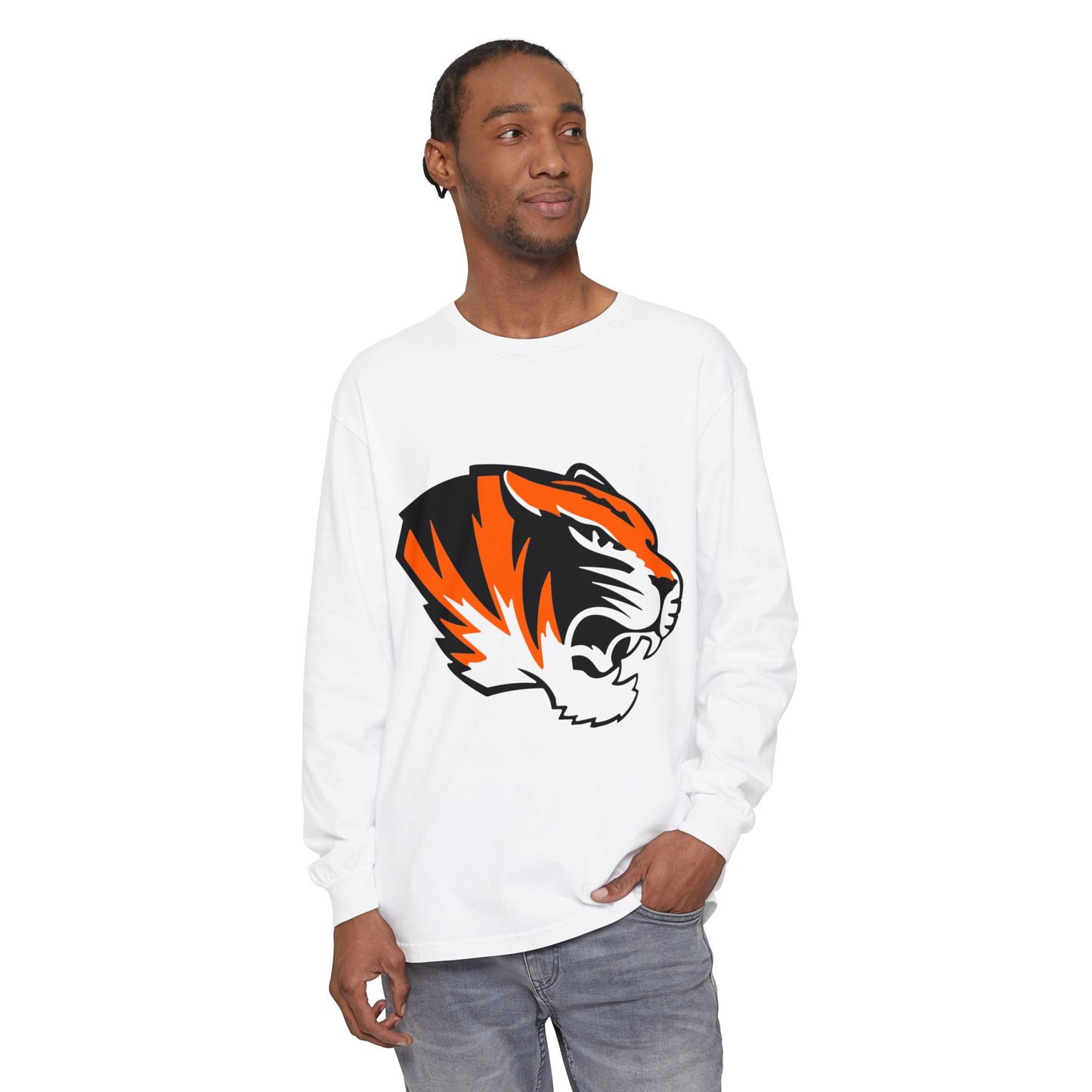 Garment-Dyed Long Sleeve Tee