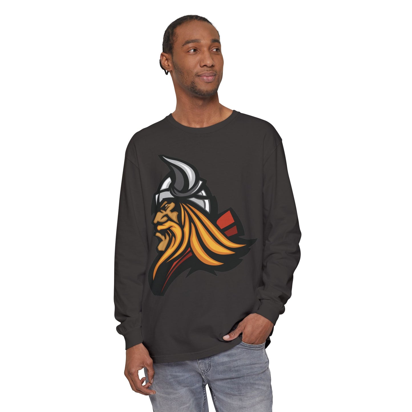 Garment-Dyed Long Sleeve Tee
