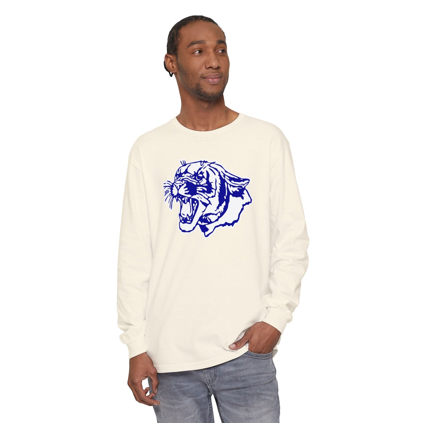 Garment-Dyed Long Sleeve Tee