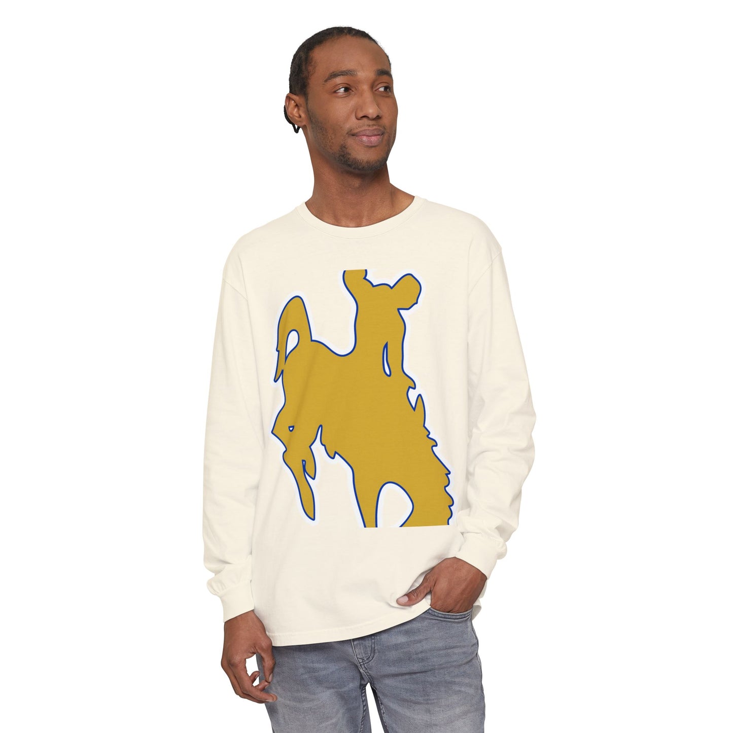 Garment-Dyed Long Sleeve Tee