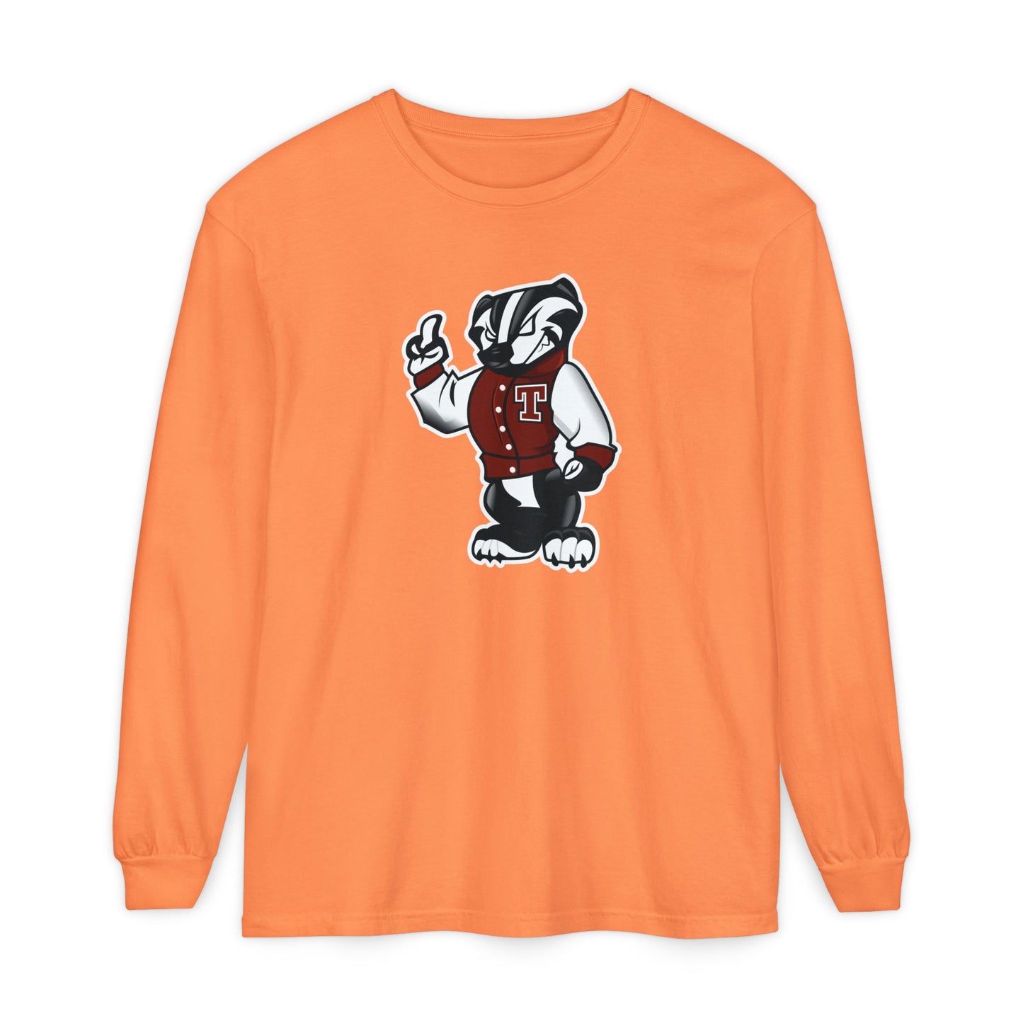 Garment-Dyed Long Sleeve Tee