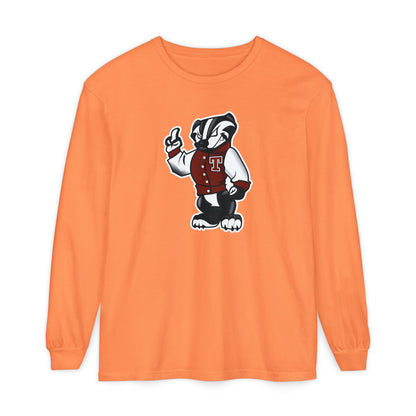 Garment-Dyed Long Sleeve Tee