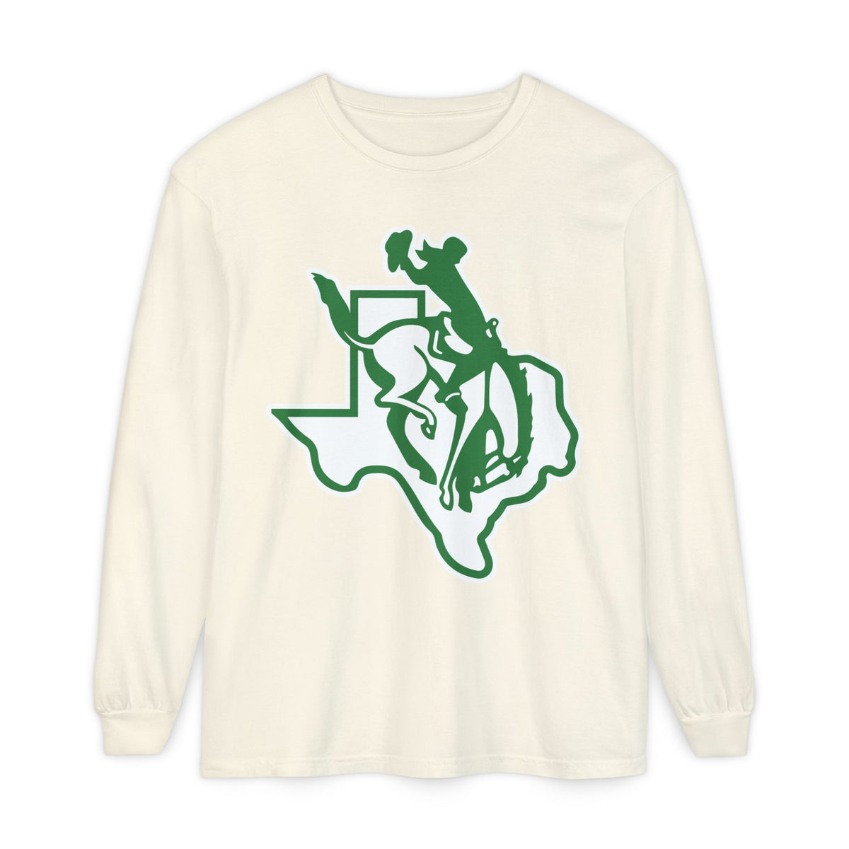 Garment-Dyed Long Sleeve Tee