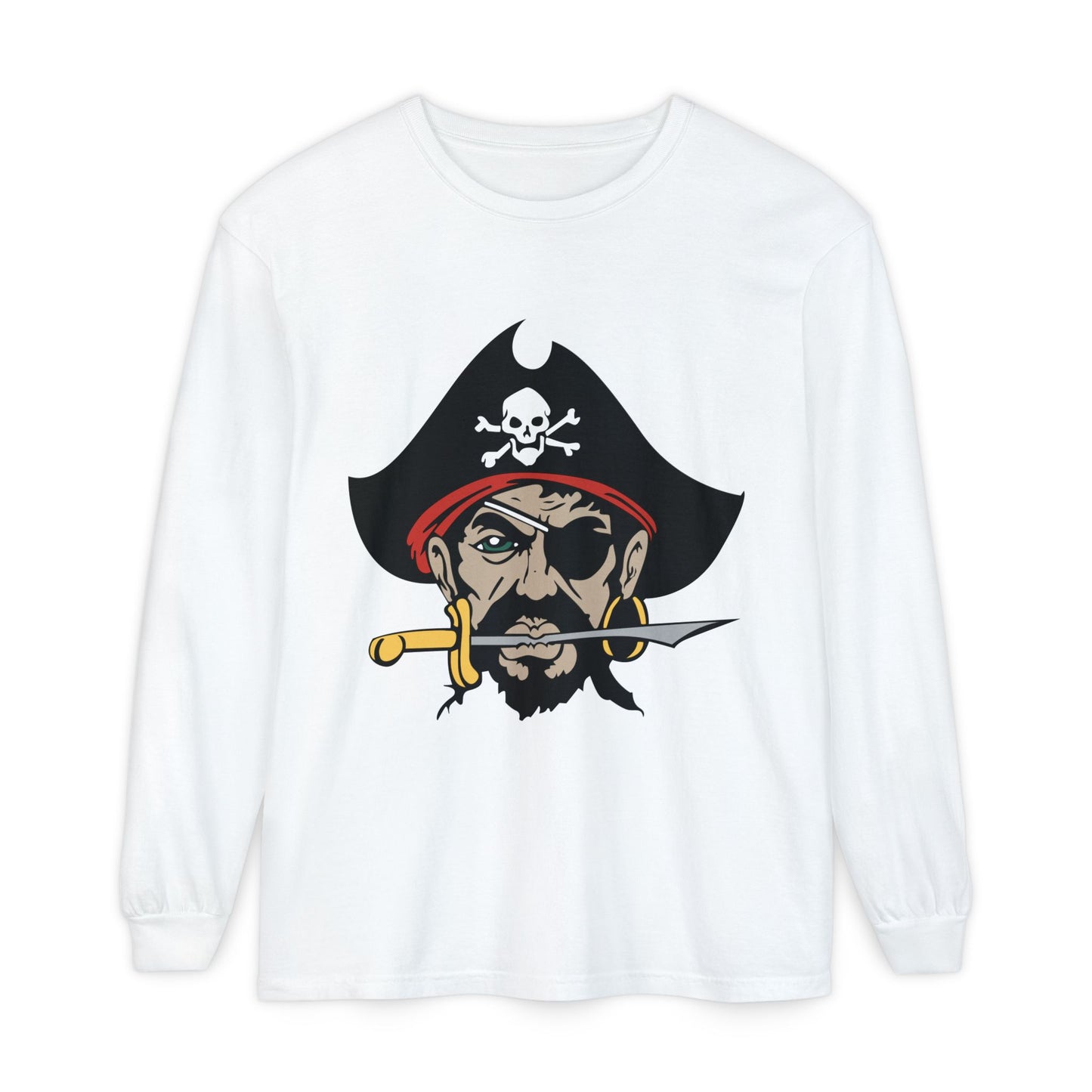 Garment-Dyed Long Sleeve Tee