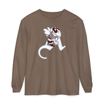 Garment-Dyed Long Sleeve Tee