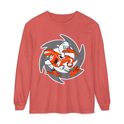 Garment-Dyed Long Sleeve Tee