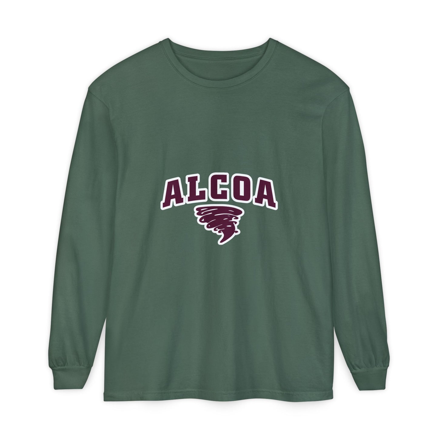 Garment-Dyed Long Sleeve Tee