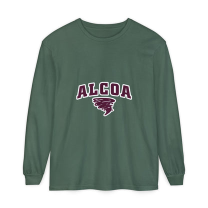 Garment-Dyed Long Sleeve Tee