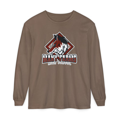 Garment-Dyed Long Sleeve Tee